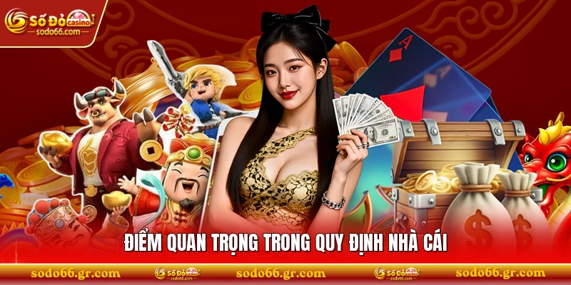 Điểm quan trọng trong quy định nhà cái